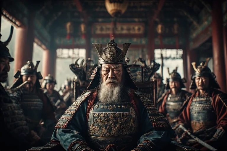 A visit by the Old Asian Kings, Emperors picture 1 of 17