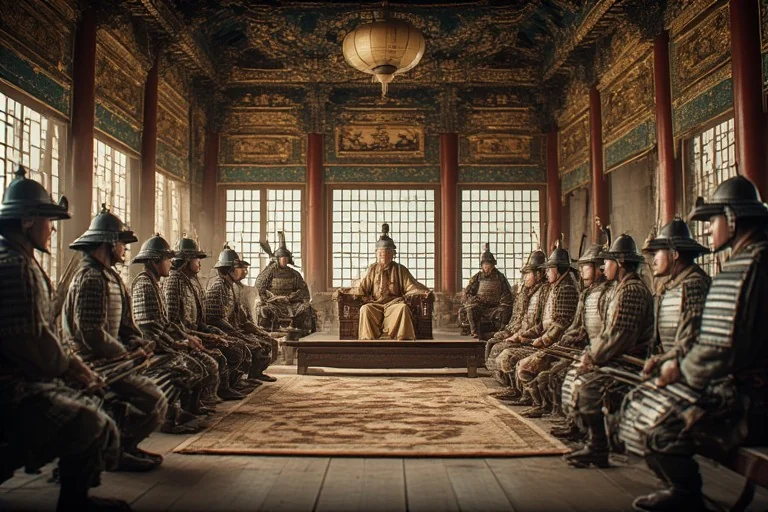 A visit by the Old Asian Kings, Emperors picture 3 of 17