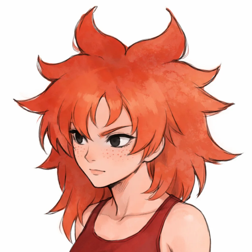 Can anyone help me with a prompt to get her hair like this every time? picture 1 of 1