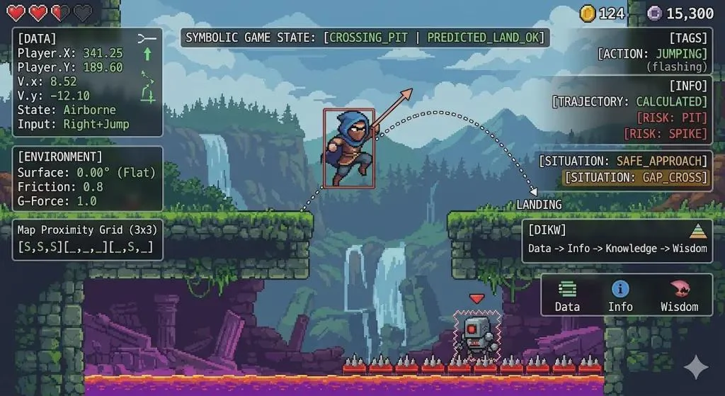 Jump'n'game with a head up display picture 1 of 1