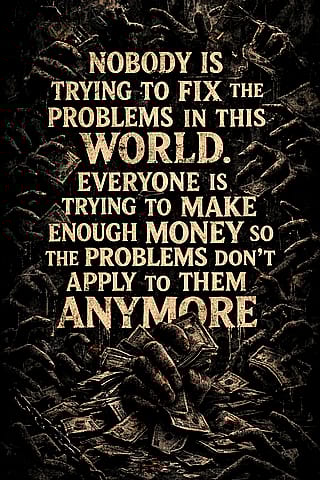 Greed, Greed and more Greed'