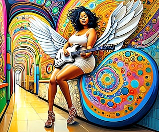 Guitar Angel 12'
