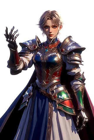 3D Rendered Hero Characters'