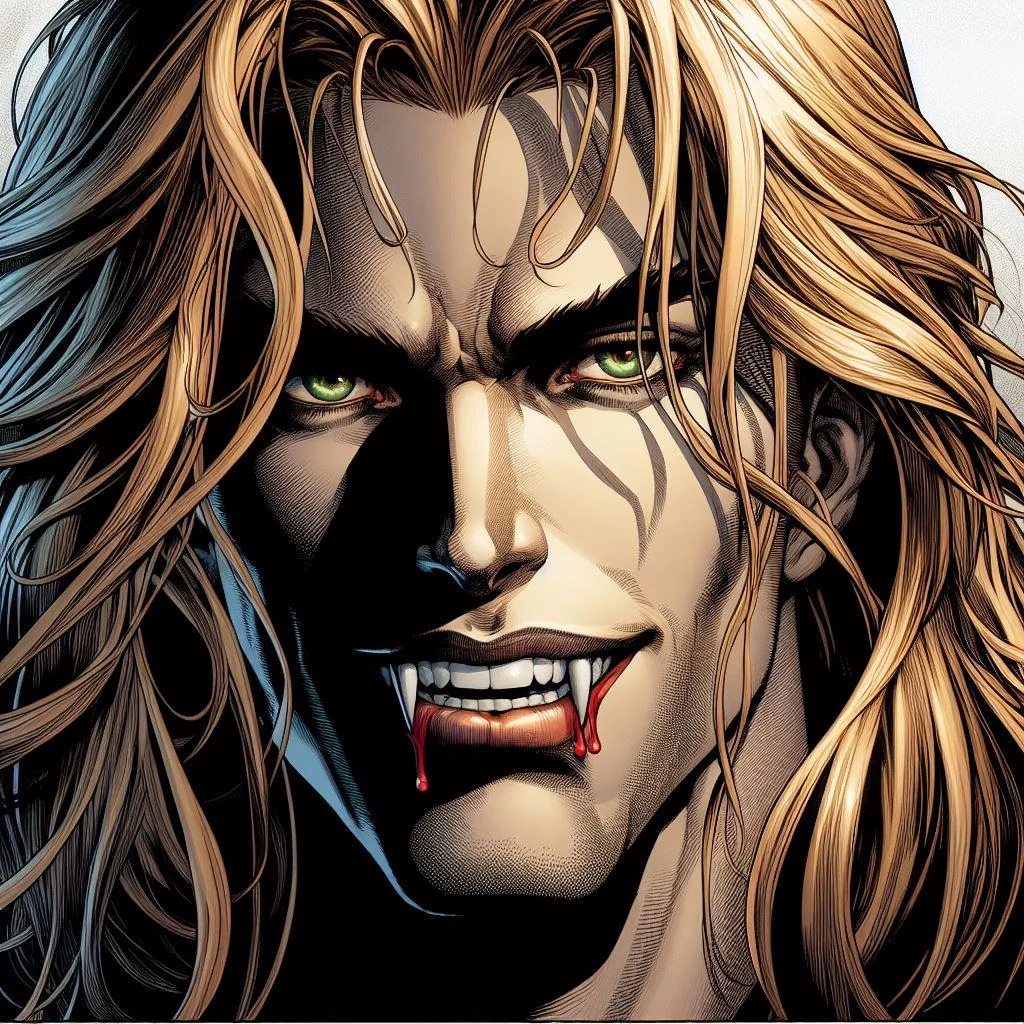 Vampire's Smile - Comic Style picture 1 of 1