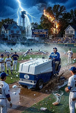 My view of the average day in Grass Lake Michigan'