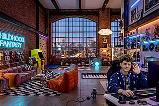 Tom Hank's loft from the movie 'Big' if it was in 2026'