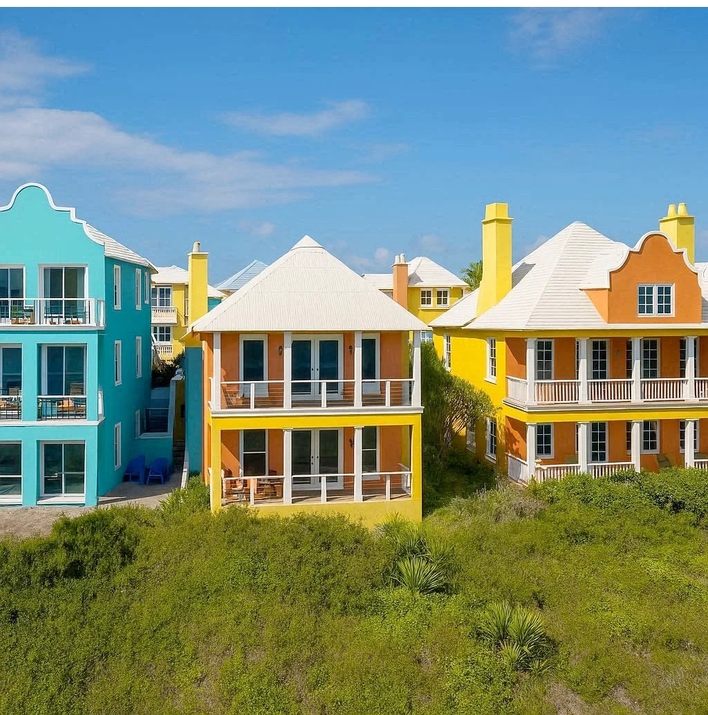 The same housing neighborhood across the multiverse. One of the versions is on fire. picture 5 of 8