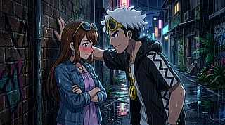 Guzma and Skye's first meeting'