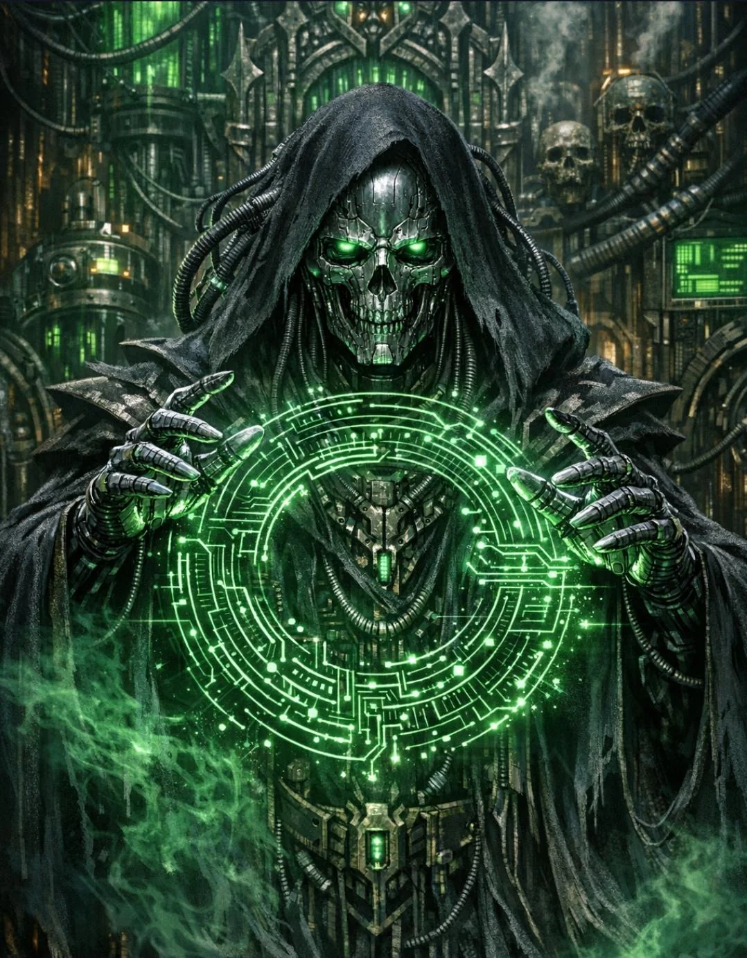 The final boss of my Shadowrun campaign: The Cyber Lich picture 1 of 1