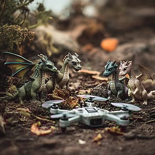 "That was a nasty landing, are you all right?"'