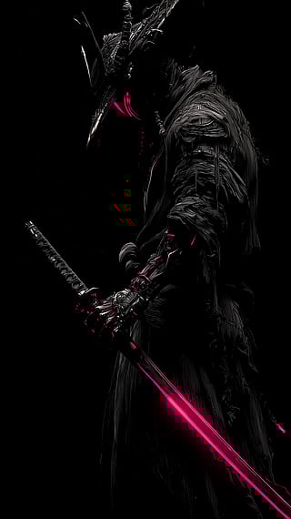 Ghost of Neon Steel | 2k AMOLED Portrait'