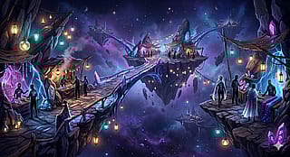 Floating Bazaar of Forgotten Civilizations'