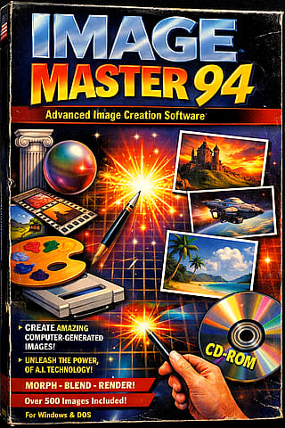 If AI image generation existed in the 90s'