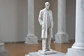 Marble with Lab Coat #9'