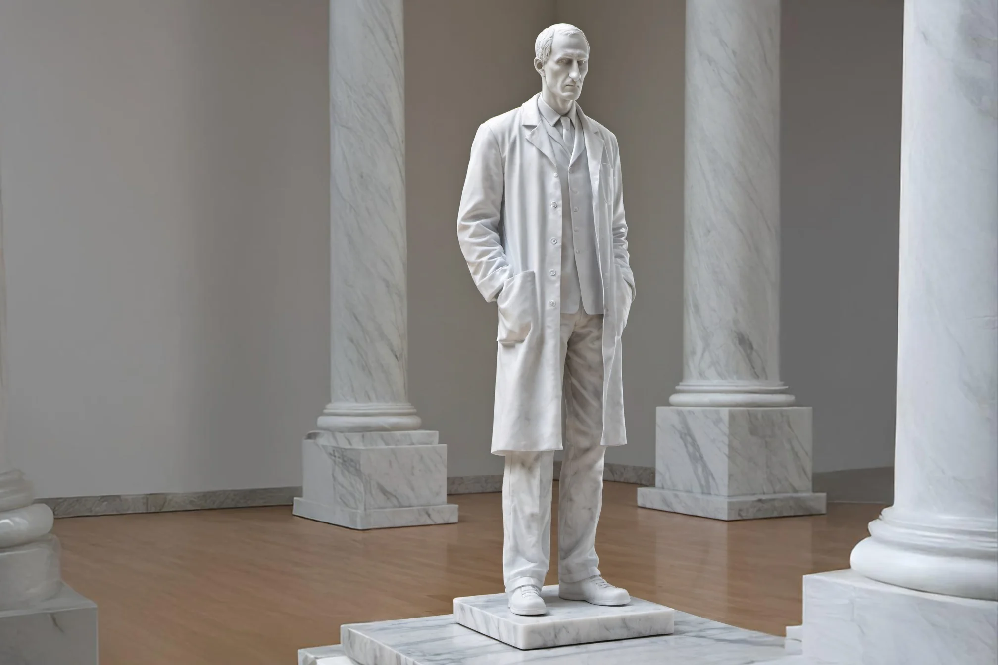 Marble with Lab Coat #9 picture 1 of 1