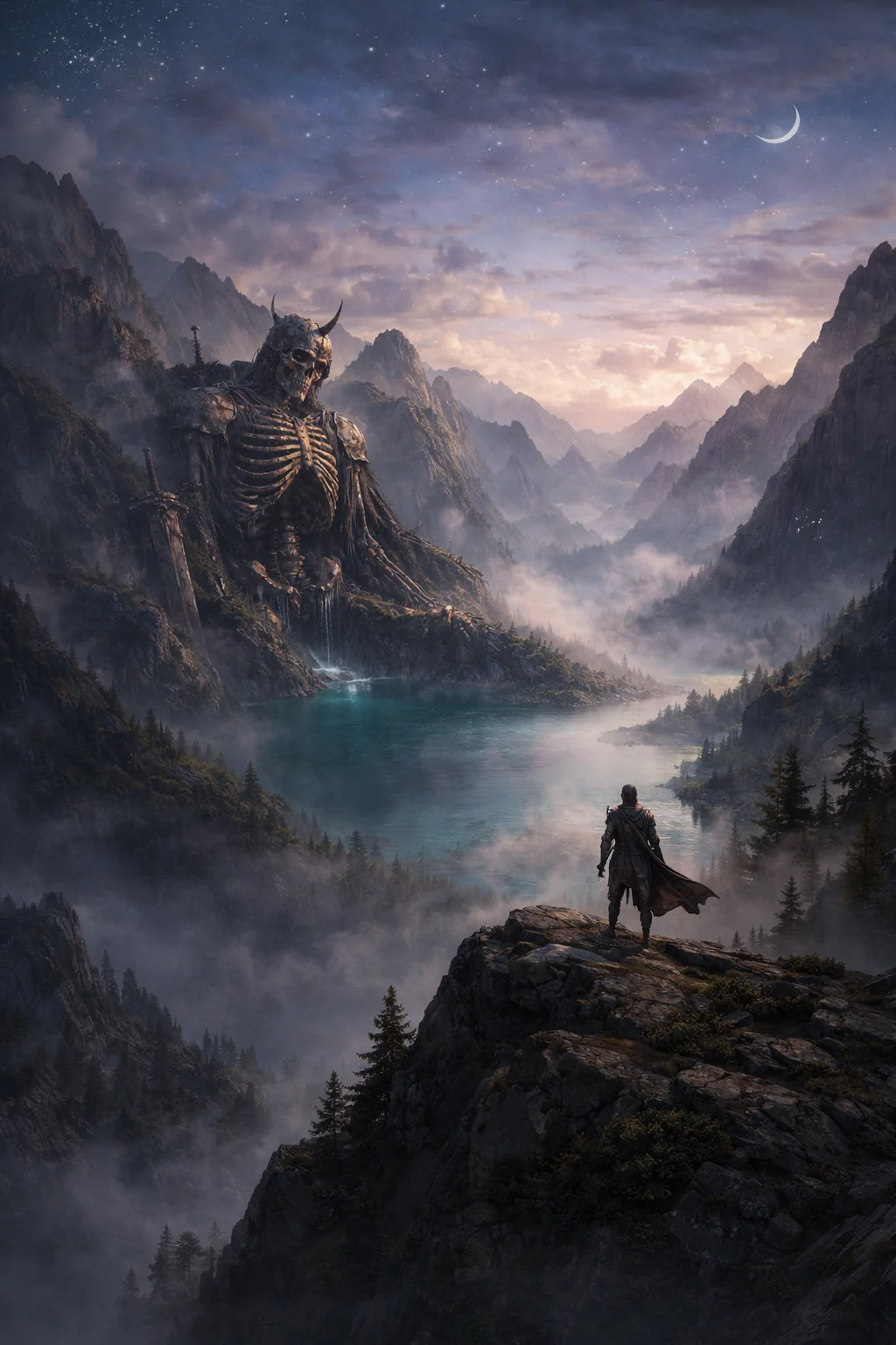 Long ago, three giants roamed the earth, causing chaos, until they were finally slain one by one. picture 1 of 3