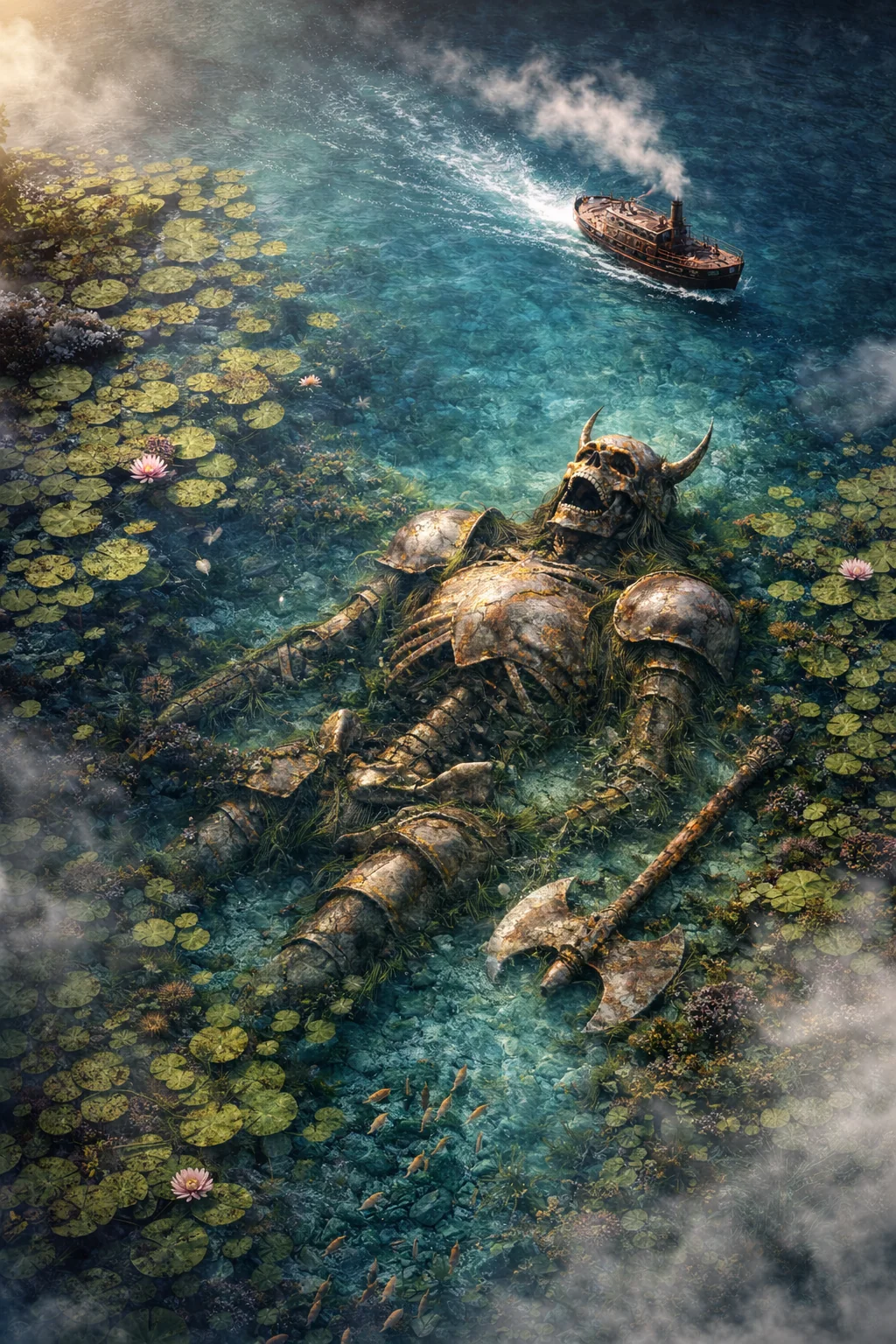 Long ago, three giants roamed the earth, causing chaos, until they were finally slain one by one. picture 3 of 3