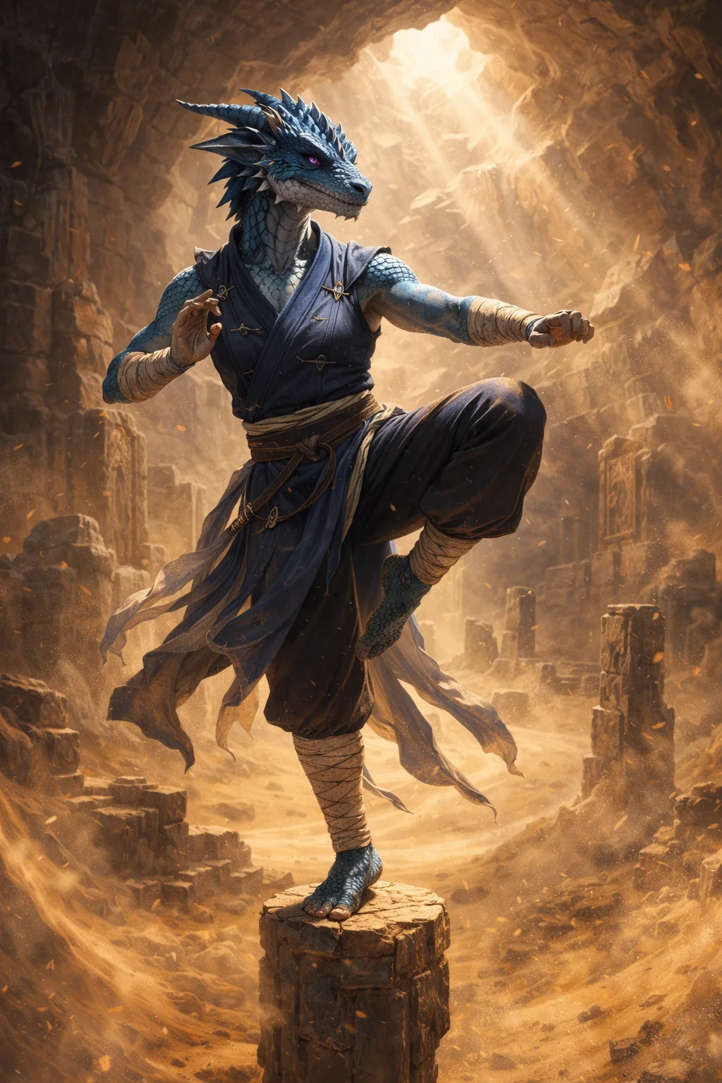 Dragonborn Monk picture 1 of 1