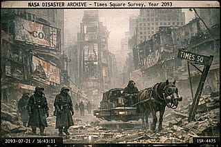 After the Fire — Times Square, 2093'