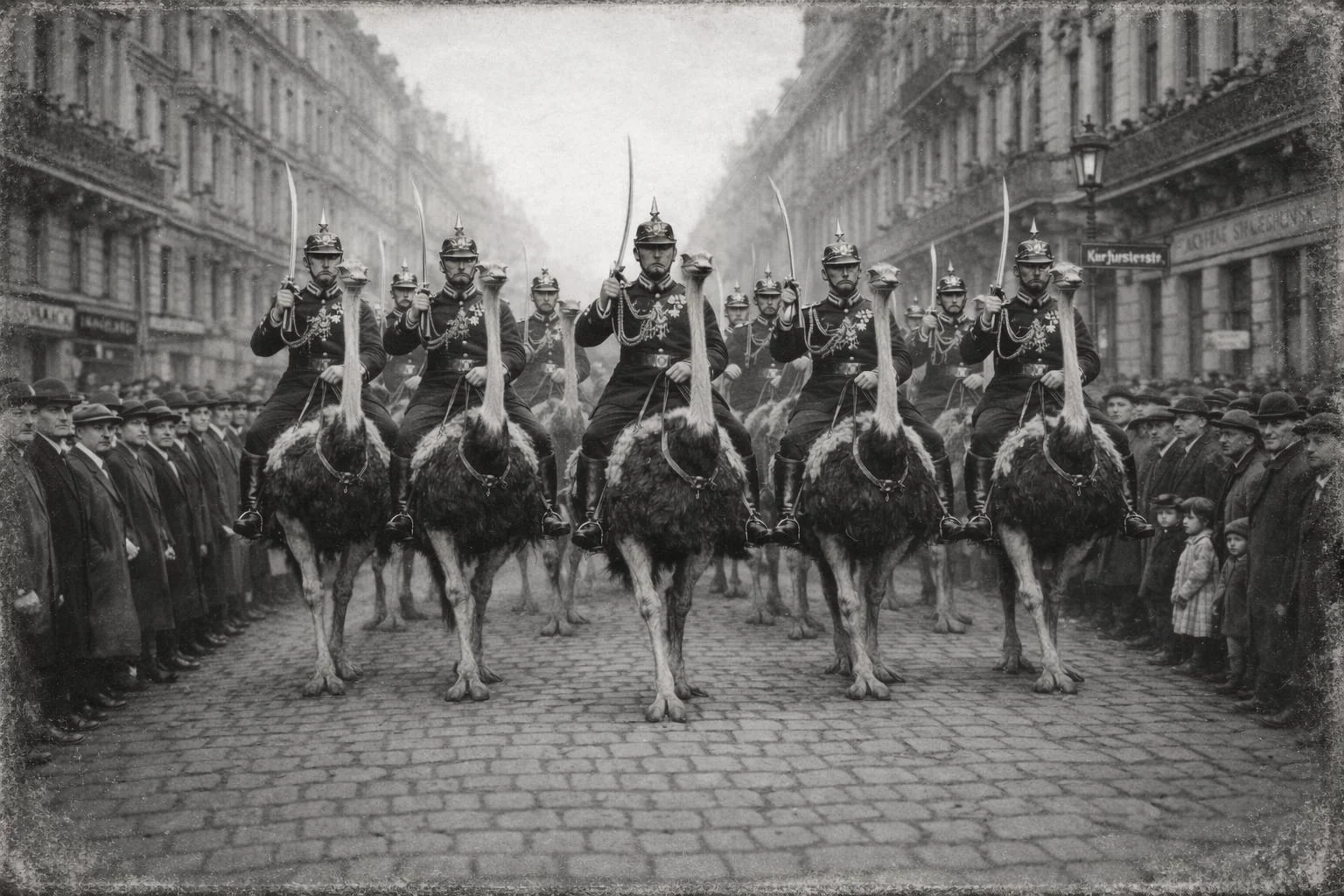 Prussian Ostrich Cavalry picture 1 of 1