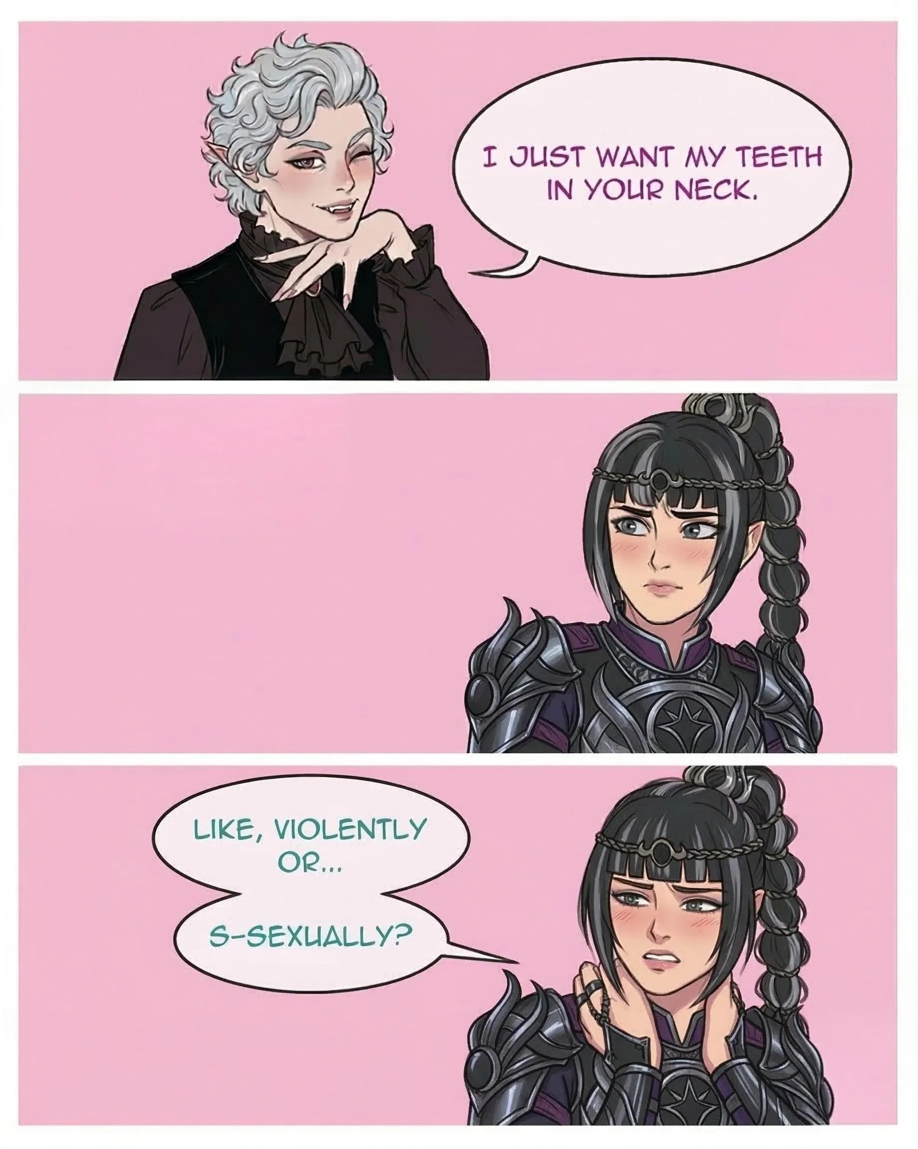 Femstarion and Shadowheart picture 1 of 1