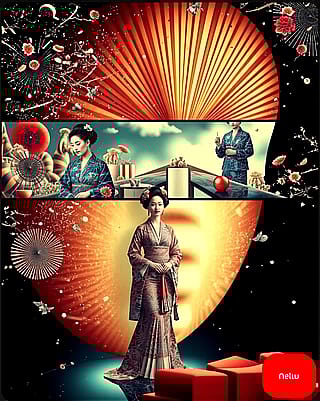 Geisha Panels 1'