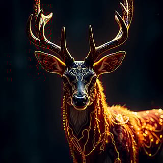 magic deer'