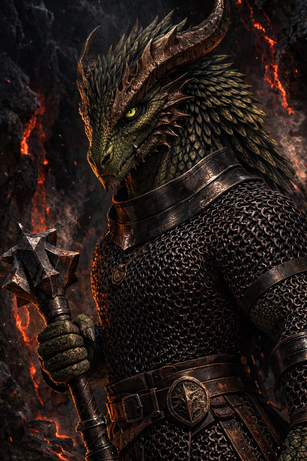 Canonically Dragonborn don't have hair picture 1 of 1