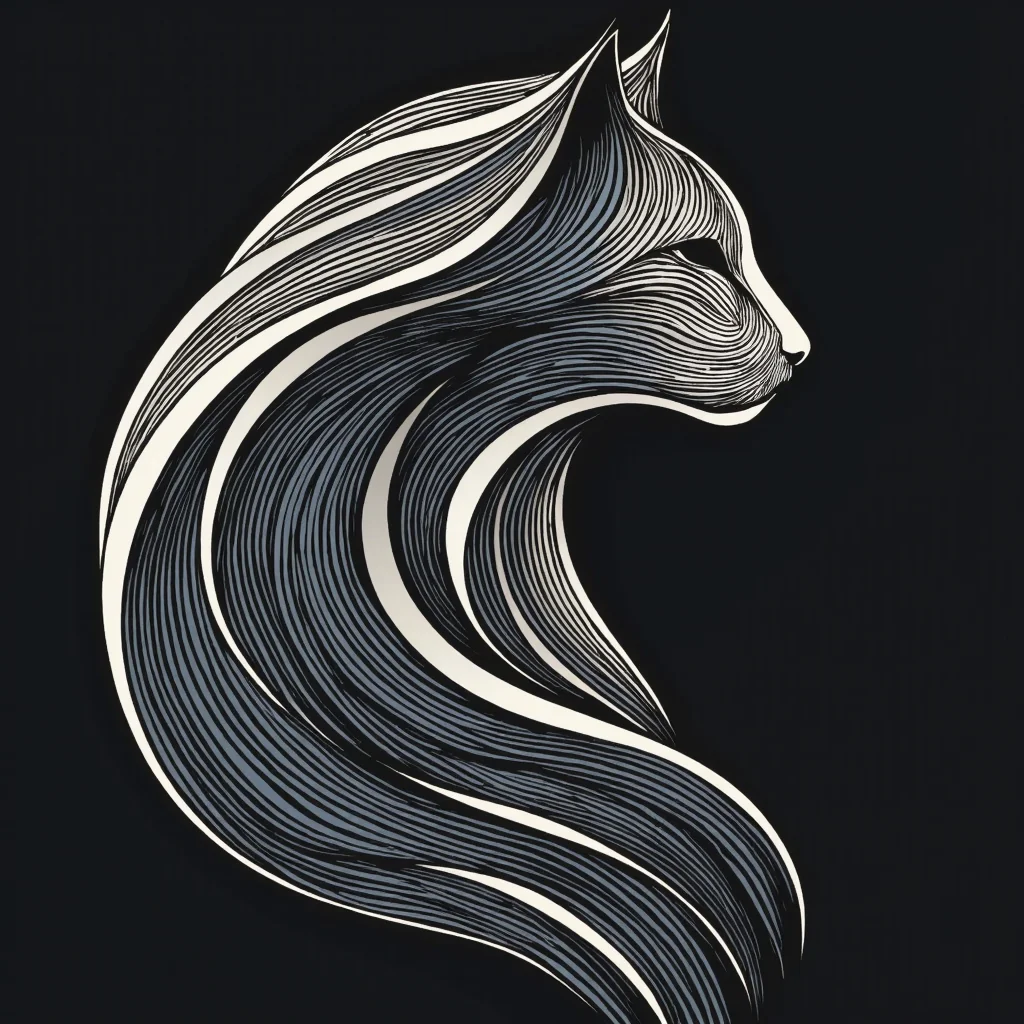 Cat Illustrations picture 7 of 7