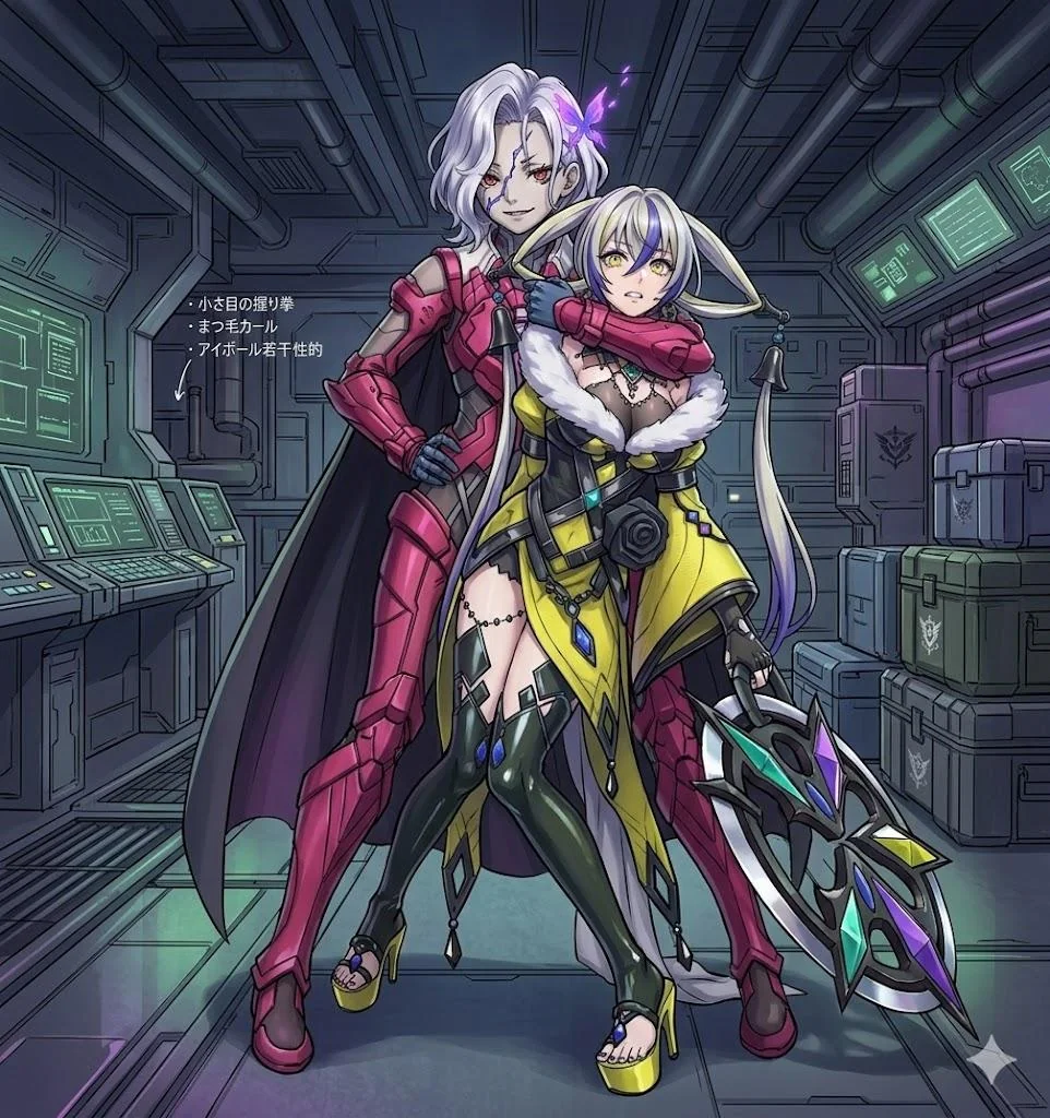 Xenoblade Chronicles 3 X and Masha picture 1 of 2