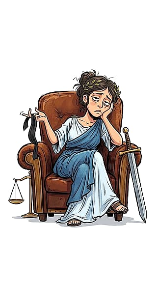 Needed a nice looking/thought provoking image for my Law School assignment cover'
