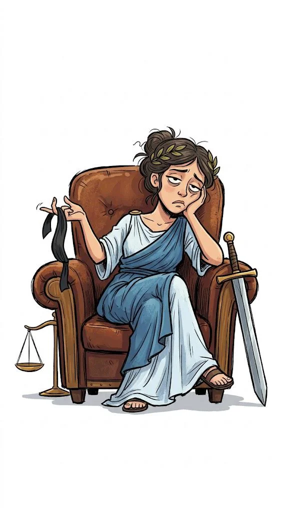 Needed a nice looking/thought provoking image for my Law School assignment cover picture 1 of 1