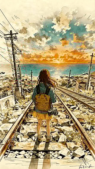 Maybe Today’s Sunset Is the Most Beautiful / Phone Wallpaper Archives'