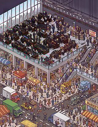 A little AI game inspired by Where’s Waldo'