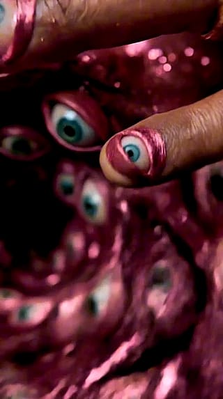 AI video like surreal pink imagination'