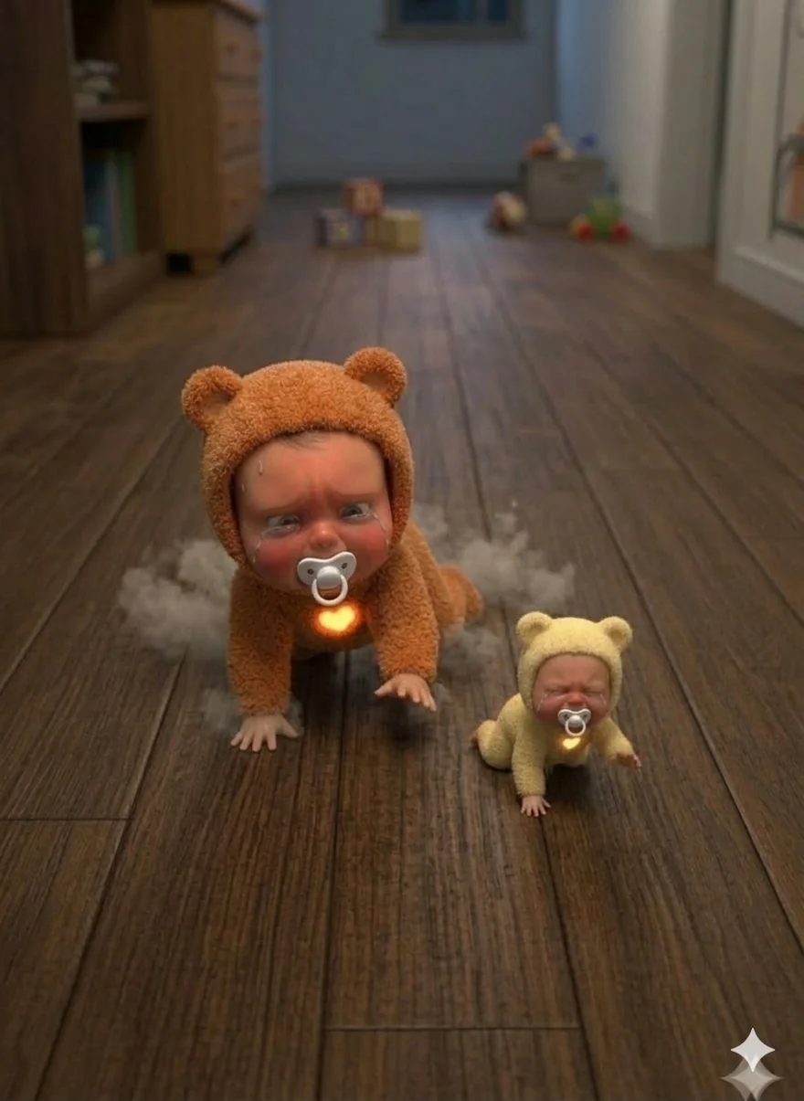 I made by multiple tries an AI version of an baby, what do you think? (Scroll to see all of them) picture 7 of 11