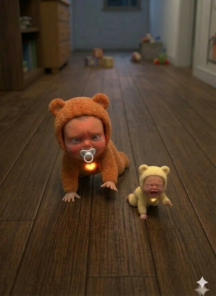 I made by multiple tries an AI version of an baby, what do you think? (Scroll to see all of them) picture 11 of 11