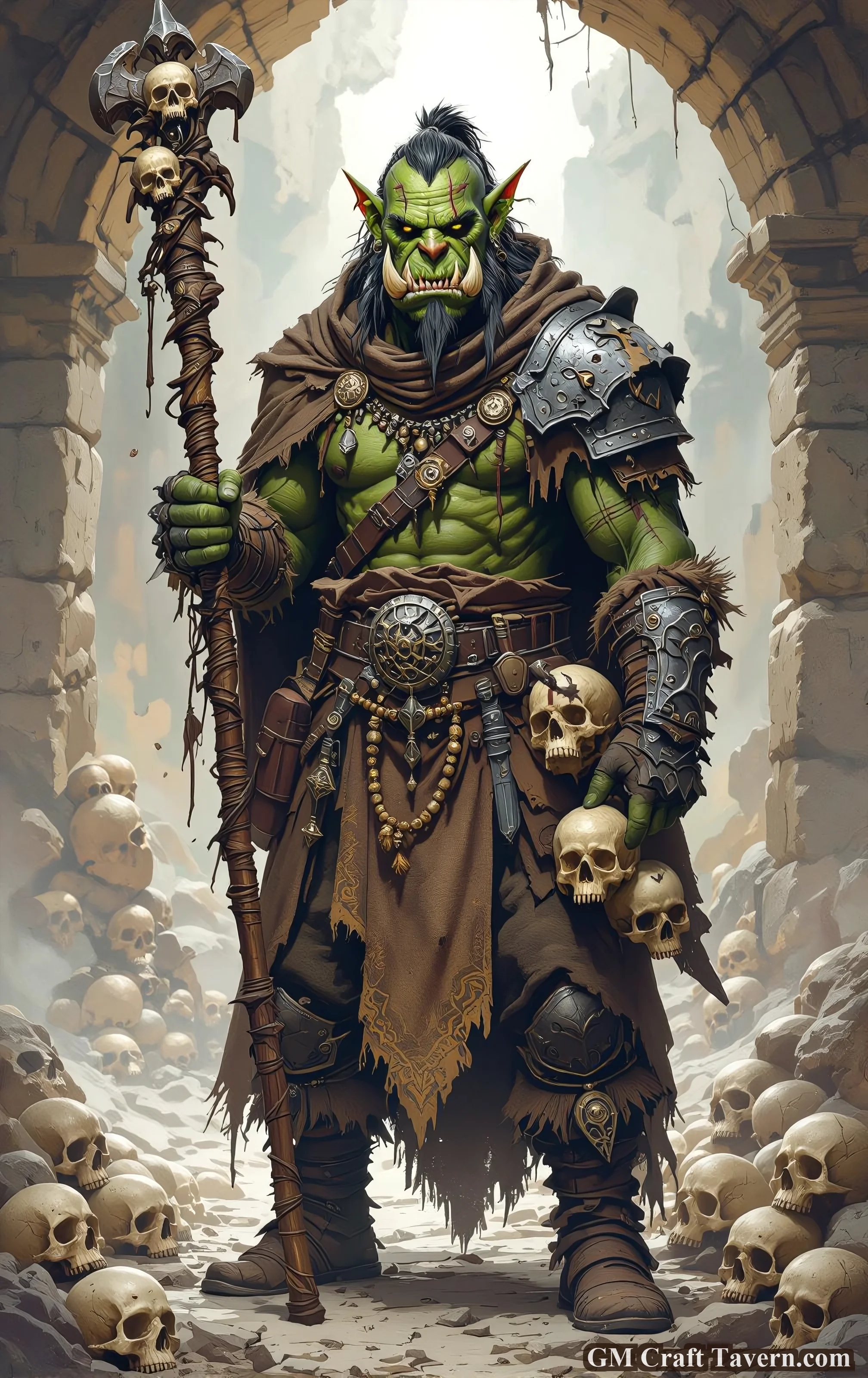 Orc Warlock Seeks Dark Power picture 1 of 1