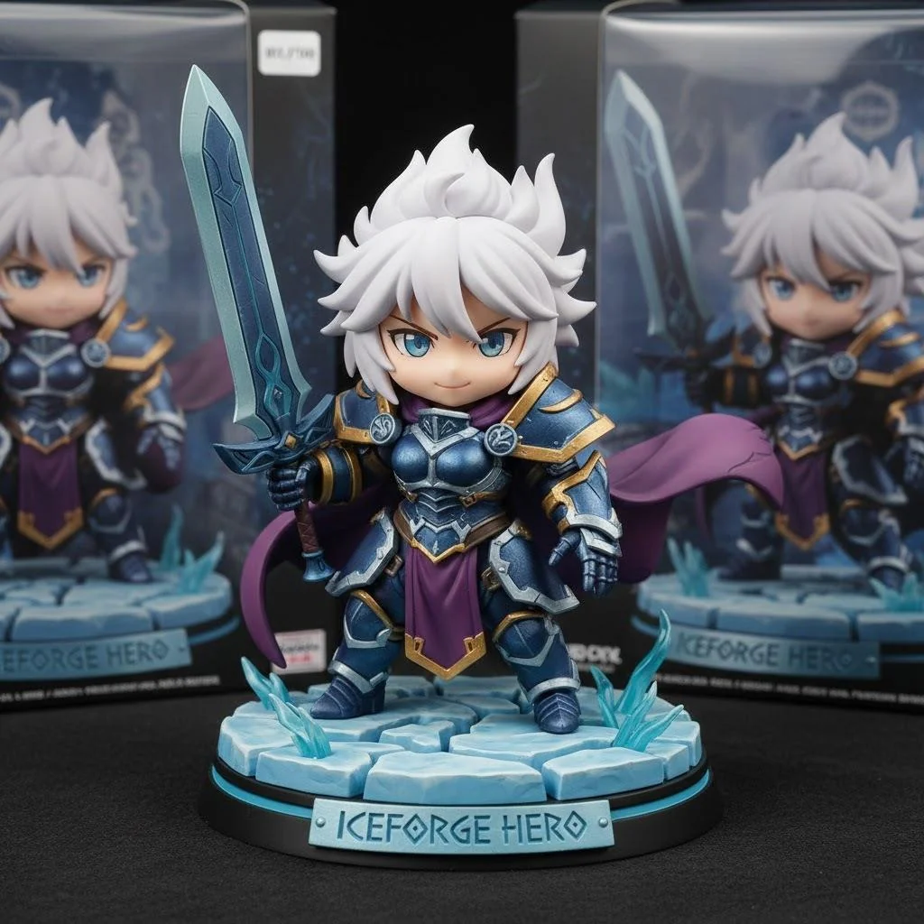 Concept Art: 'Iceforge Hero' Chibi Collectible picture 1 of 1