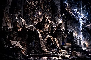 Lich King Scholar of The Cosmic Realms'