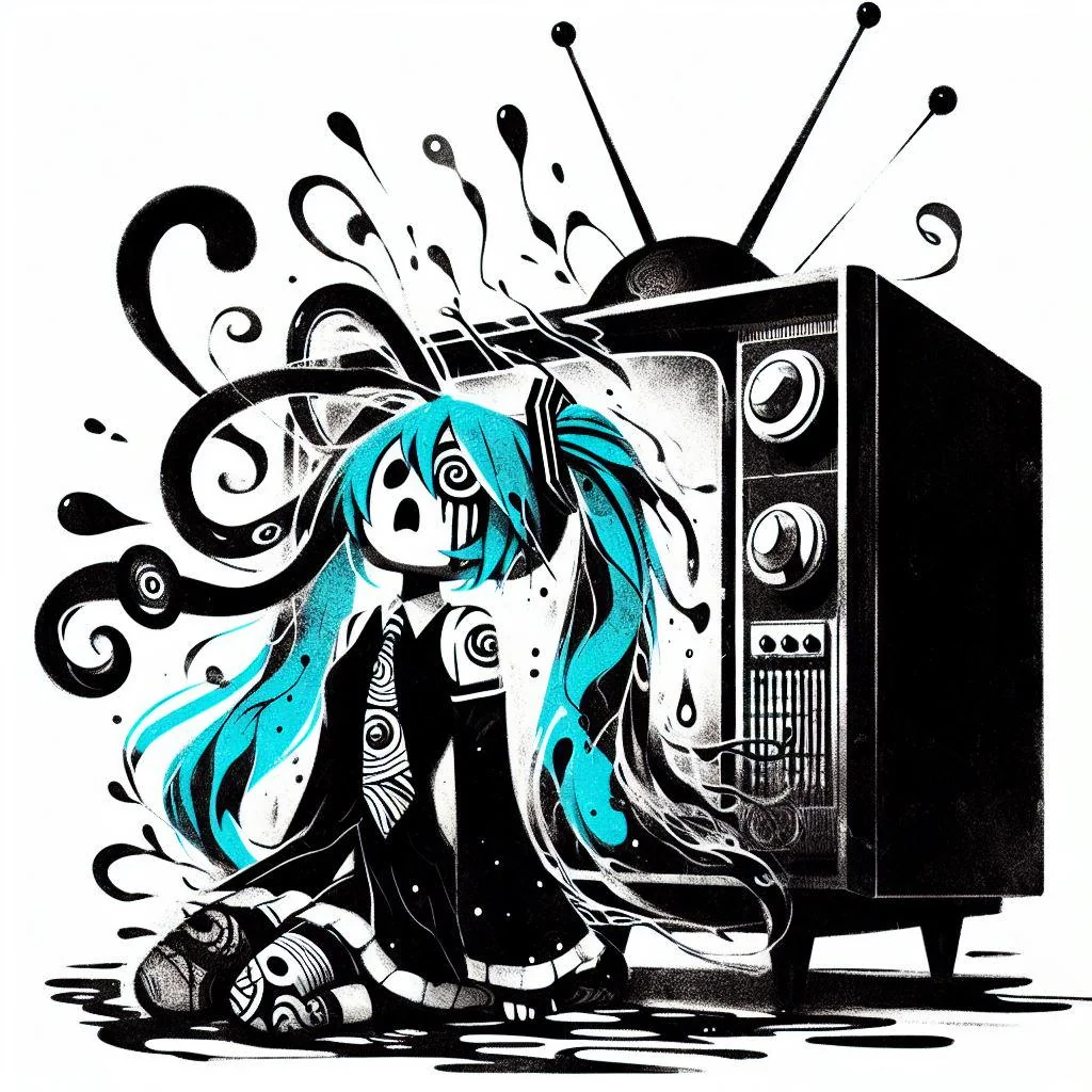 My girl was consumed by T.V. 😭 picture 1 of 1