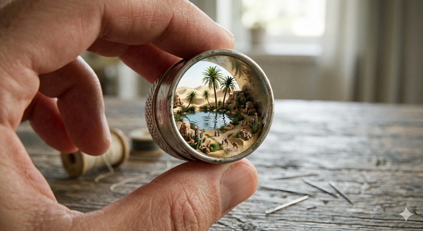Micro-World #1 – Thimble Oasis picture 1 of 1