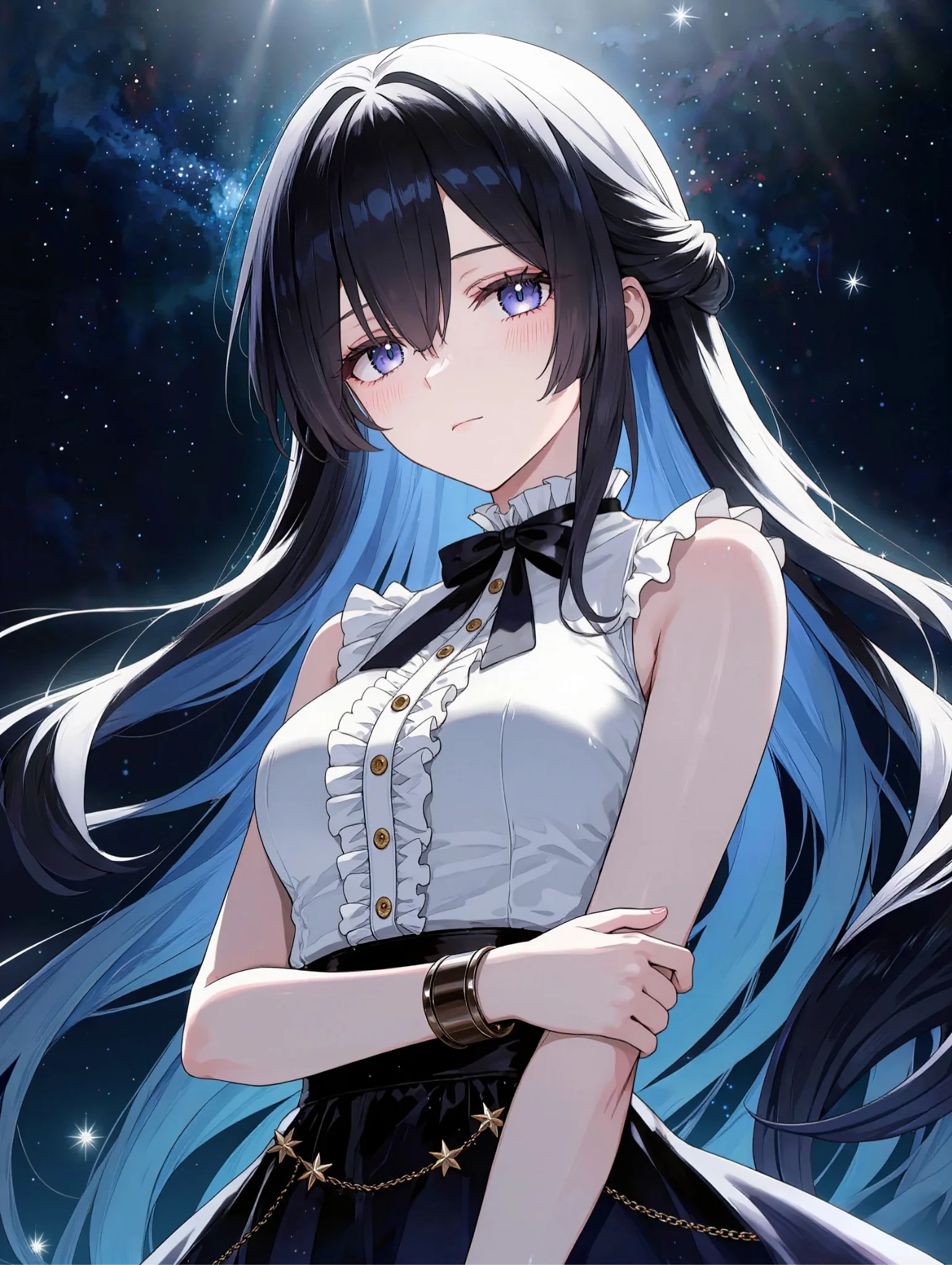 Anime girl, stellar and cool picture 1 of 1