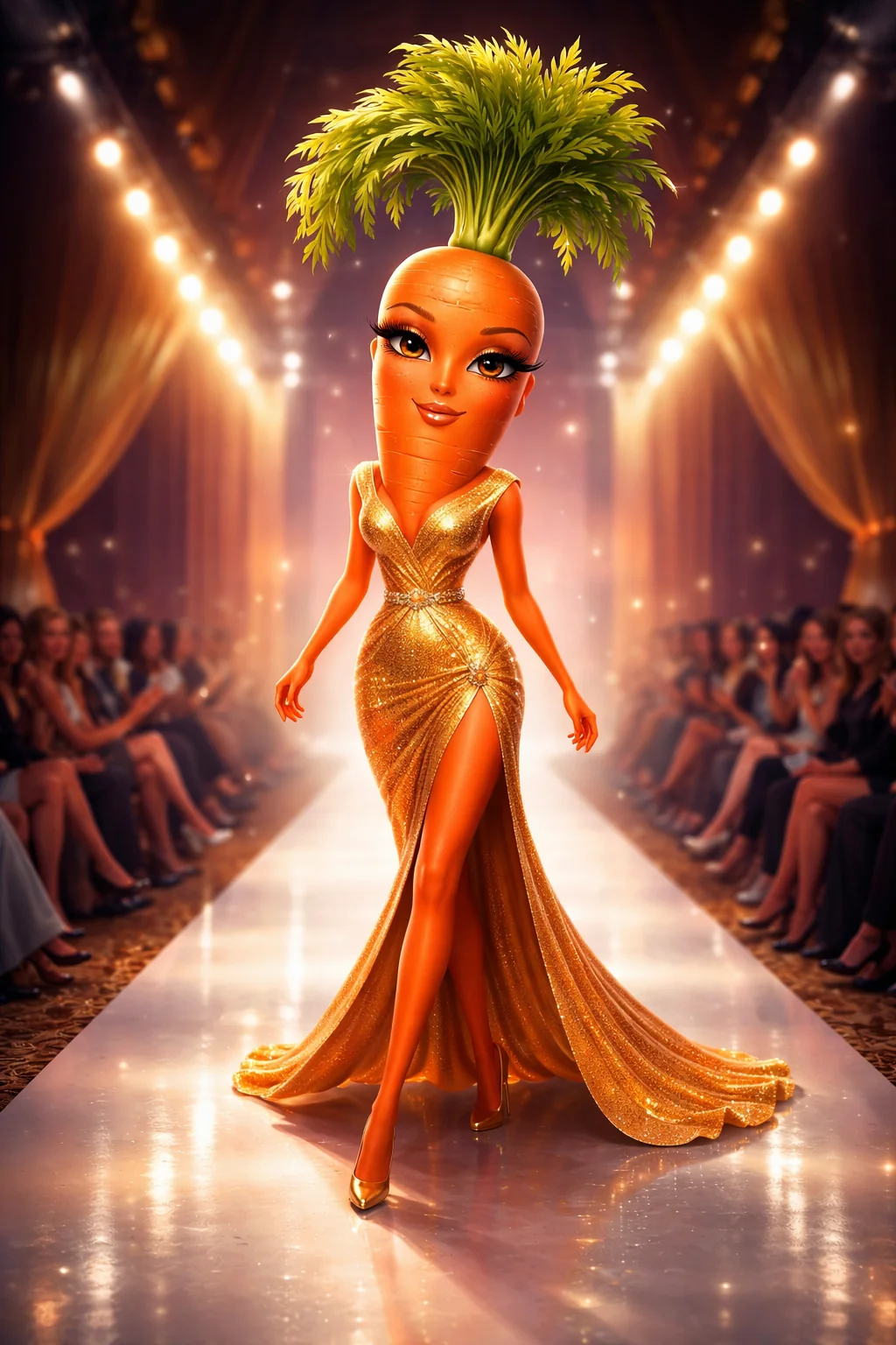 Carrot Lady in Fashion Show picture 1 of 1