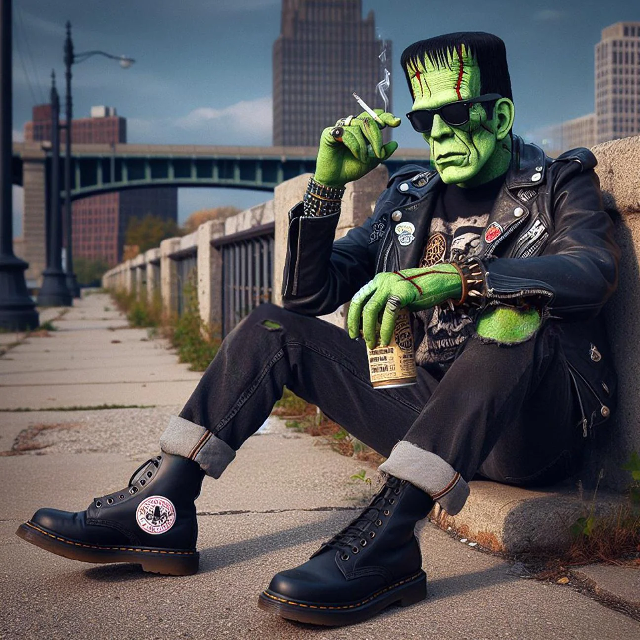 Punk rock Frankenstein picture 1 of 1