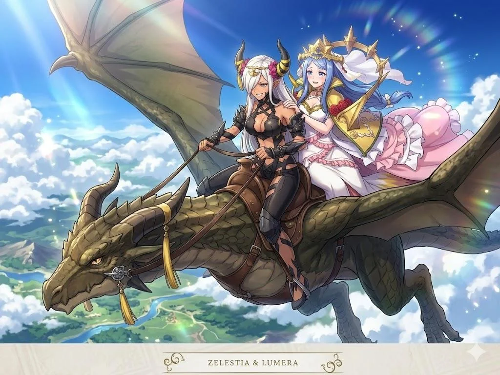 Fire Emblem Engage Zelestia x Lumera picture 2 of 2