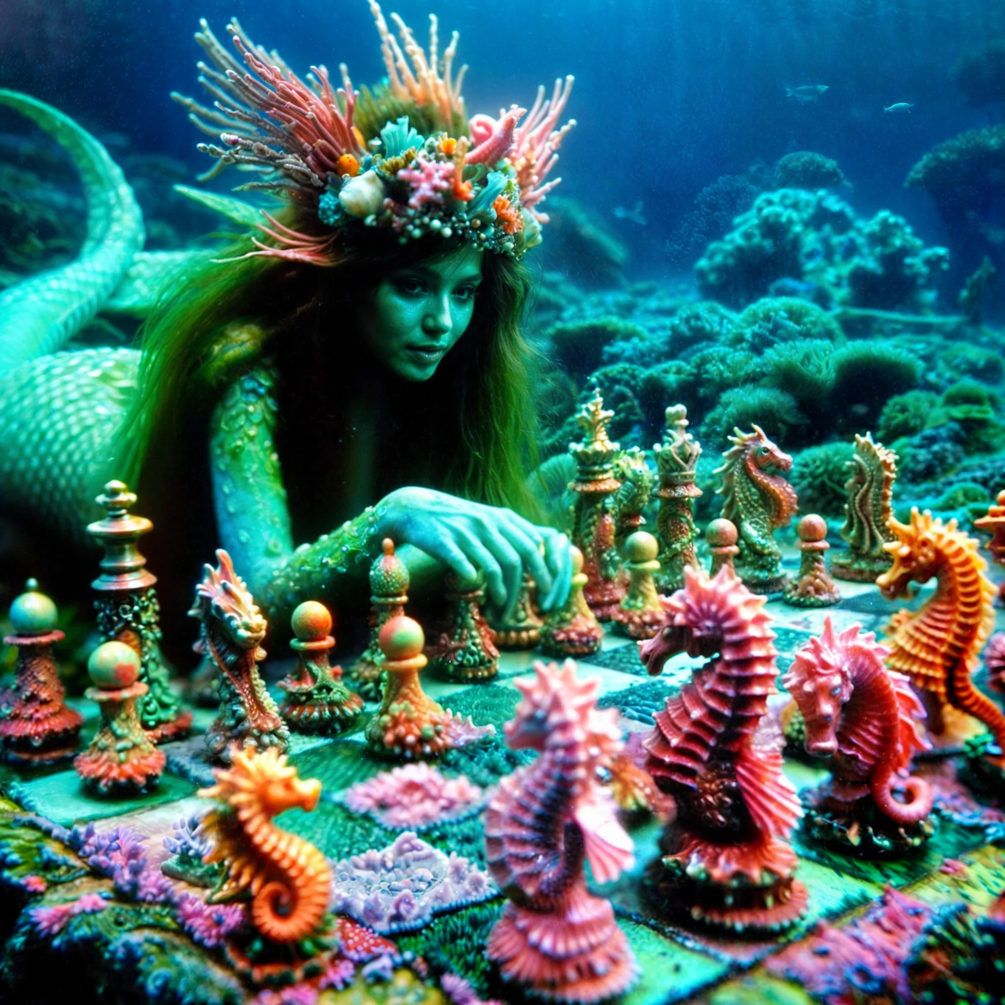 Crown royal coral chess picture 1 of 1