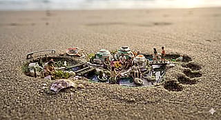 Micro-World #2 – Colony of the Stranded Footprint'