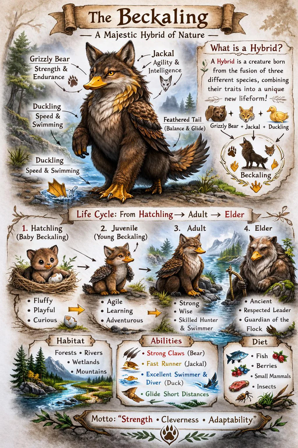 The Beckaling (Hybrid Animal Creature) picture 1 of 1