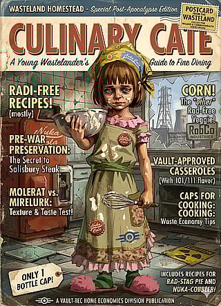 I like fallout magazines'